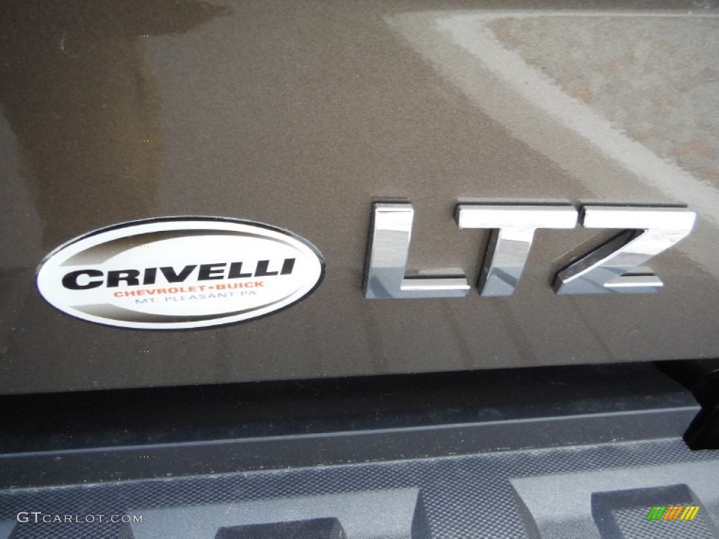 2015 Silverado 1500 LTZ Double Cab 4x4 - Brownstone Metallic / Jet Black photo #8