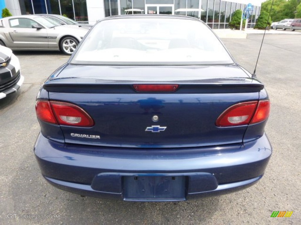 2001 Cavalier Coupe - Indigo Blue Metallic / Graphite photo #3
