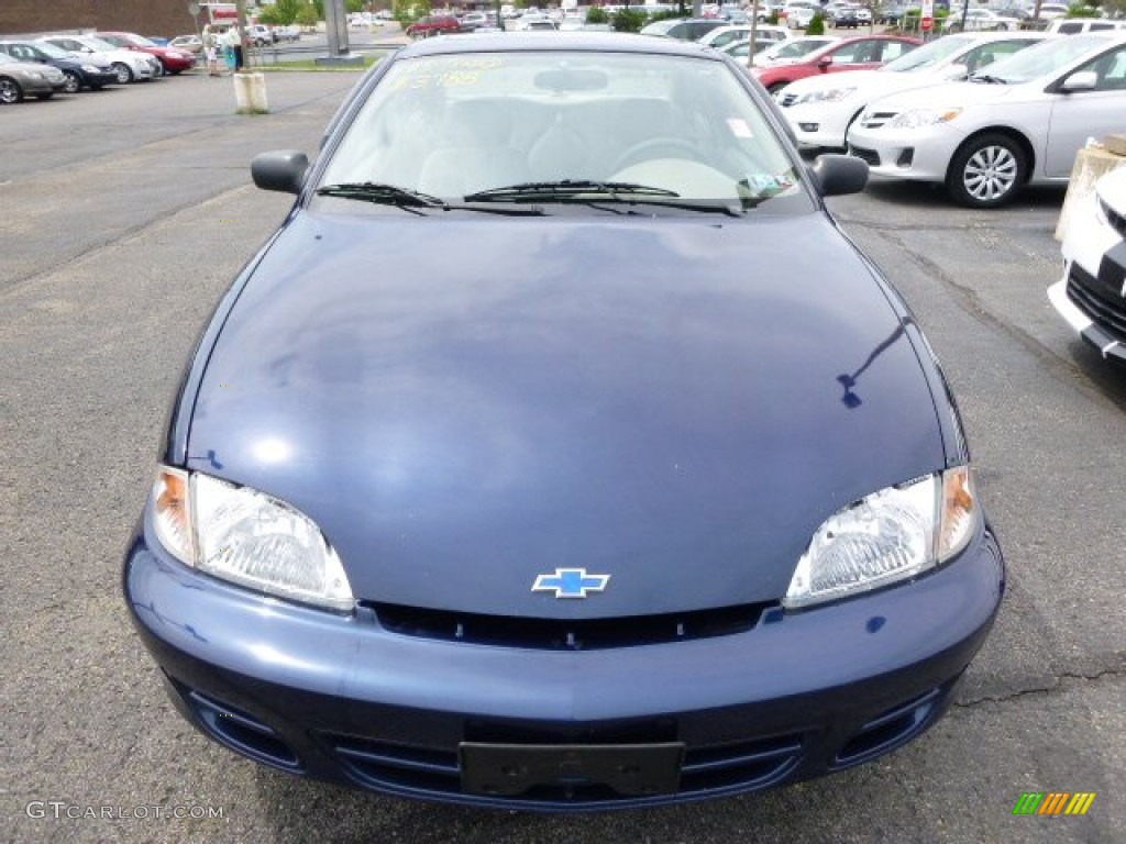 2001 Cavalier Coupe - Indigo Blue Metallic / Graphite photo #6