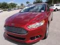 2013 Ruby Red Metallic Ford Fusion Titanium  photo #14