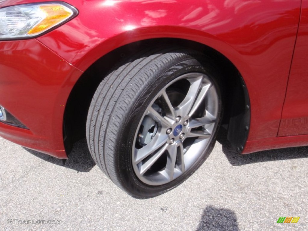 2013 Fusion Titanium - Ruby Red Metallic / Charcoal Black photo #31