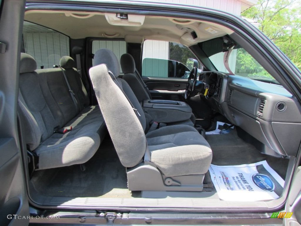 2006 Silverado 2500HD LS Extended Cab 4x4 - Black / Dark Charcoal photo #19