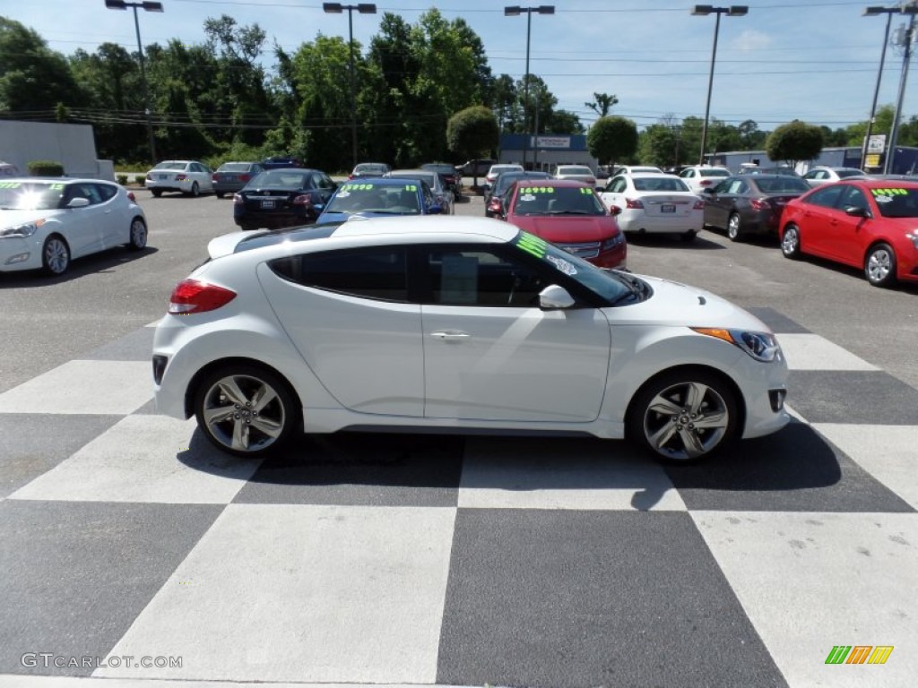 2015 Veloster Turbo - Elite White / Black photo #3