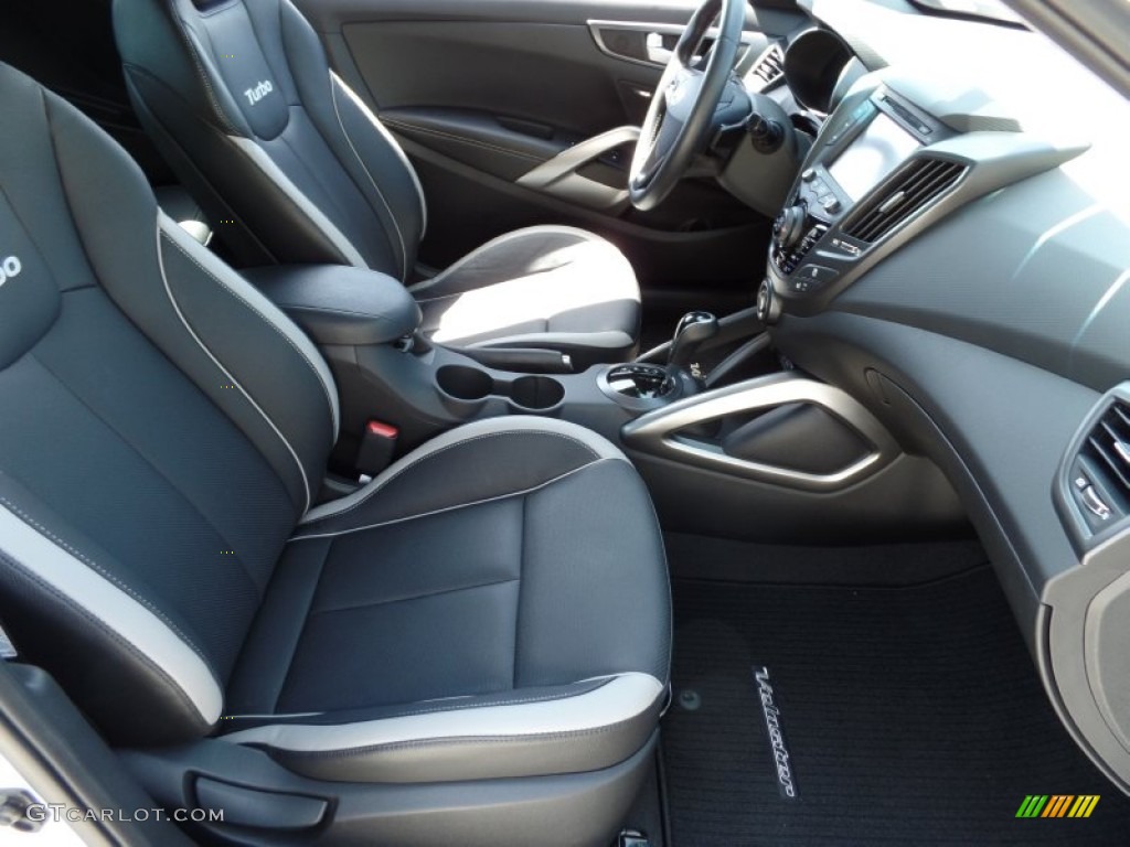 2015 Veloster Turbo - Elite White / Black photo #13