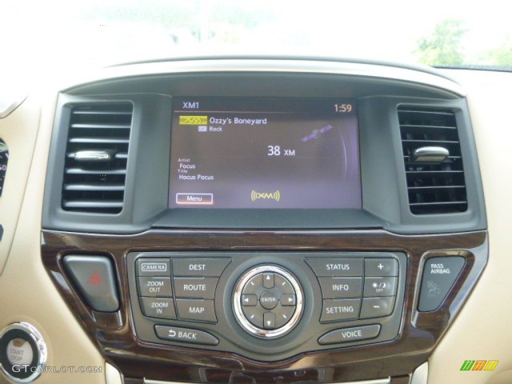 2015 Pathfinder Platinum 4x4 - Java Metallic / Almond photo #18