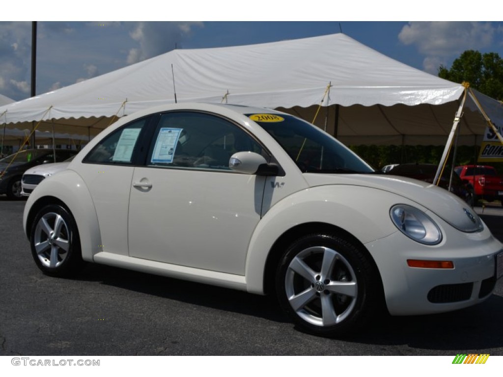 2008 New Beetle Triple White Coupe - Campanella White / White photo #1
