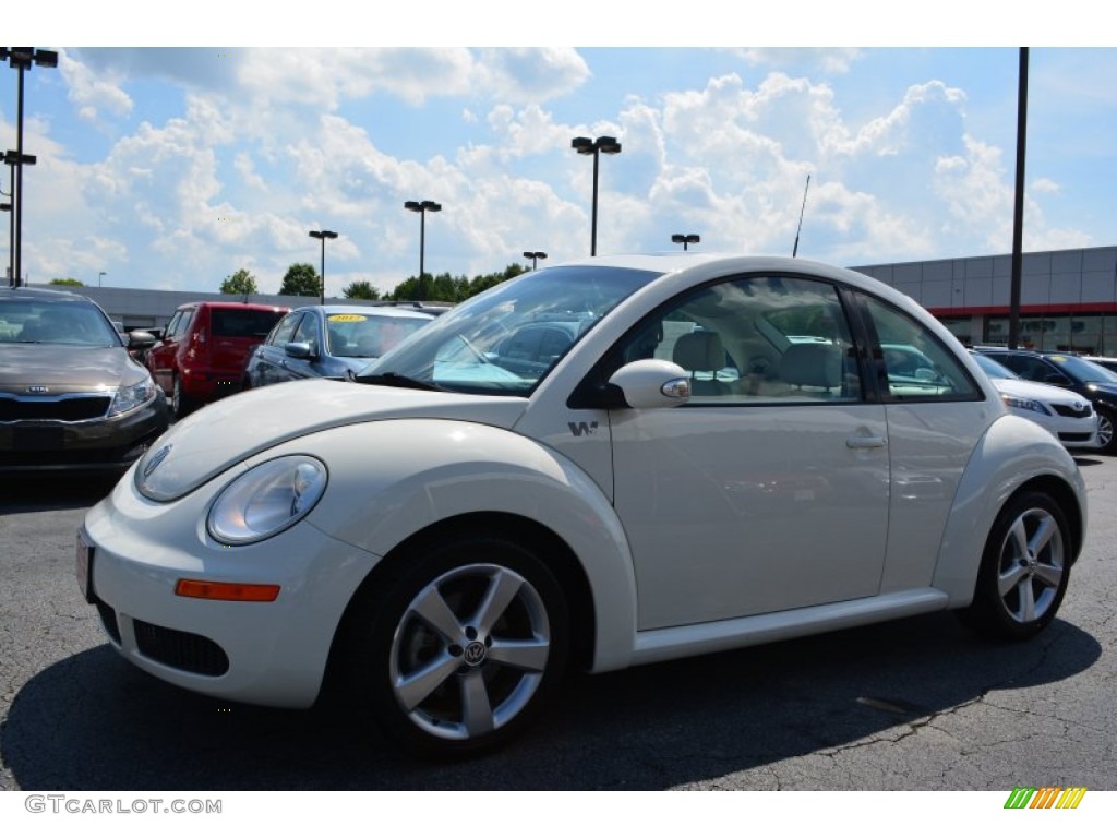 2008 New Beetle Triple White Coupe - Campanella White / White photo #7