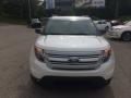 2013 White Platinum Tri-Coat Ford Explorer XLT 4WD  photo #36