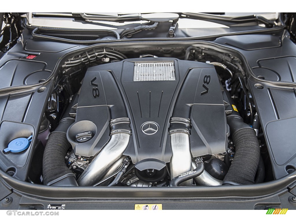 2015 Mercedes-Benz S 550 4Matic Coupe 4.6 Liter biturbo DI DOHC 32-Valve VVT V8 Engine Photo #104316524