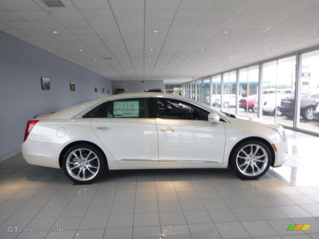 White Diamond Tricoat 2015 Cadillac XTS Premium AWD Sedan Exterior Photo #104317979