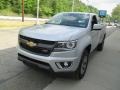 2015 Silver Ice Metallic Chevrolet Colorado Z71 Extended Cab 4WD  photo #8