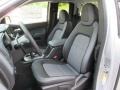 2015 Chevrolet Colorado Jet Black Interior Front Seat Photo