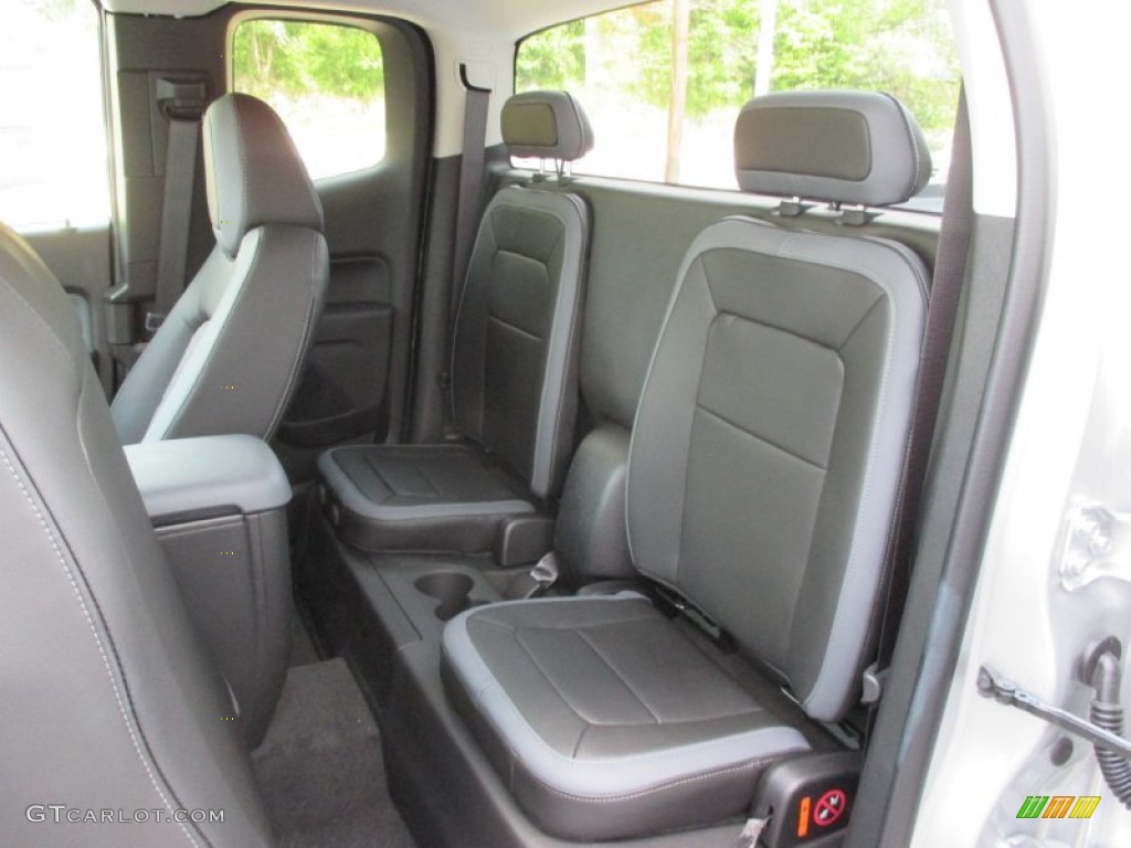 2015 Chevrolet Colorado Z71 Extended Cab 4WD Rear Seat Photo #104318300