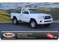 Super White 2010 Toyota Tacoma Regular Cab 4x4