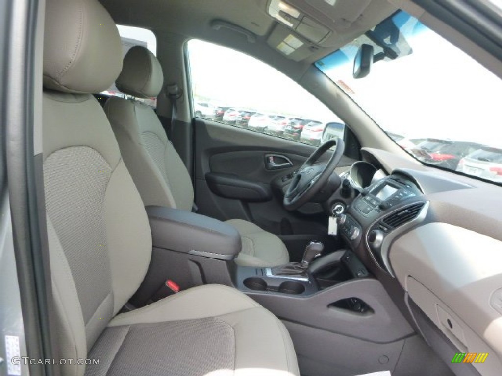 2015 Tucson SE AWD - Shadow Gray / Beige photo #3