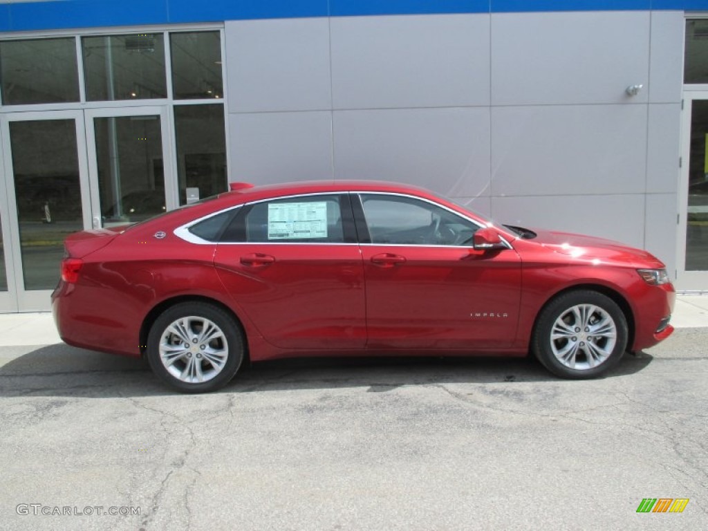 2015 Impala LTZ - Red Rock Metallic / Jet Black/Dark Titanium photo #2