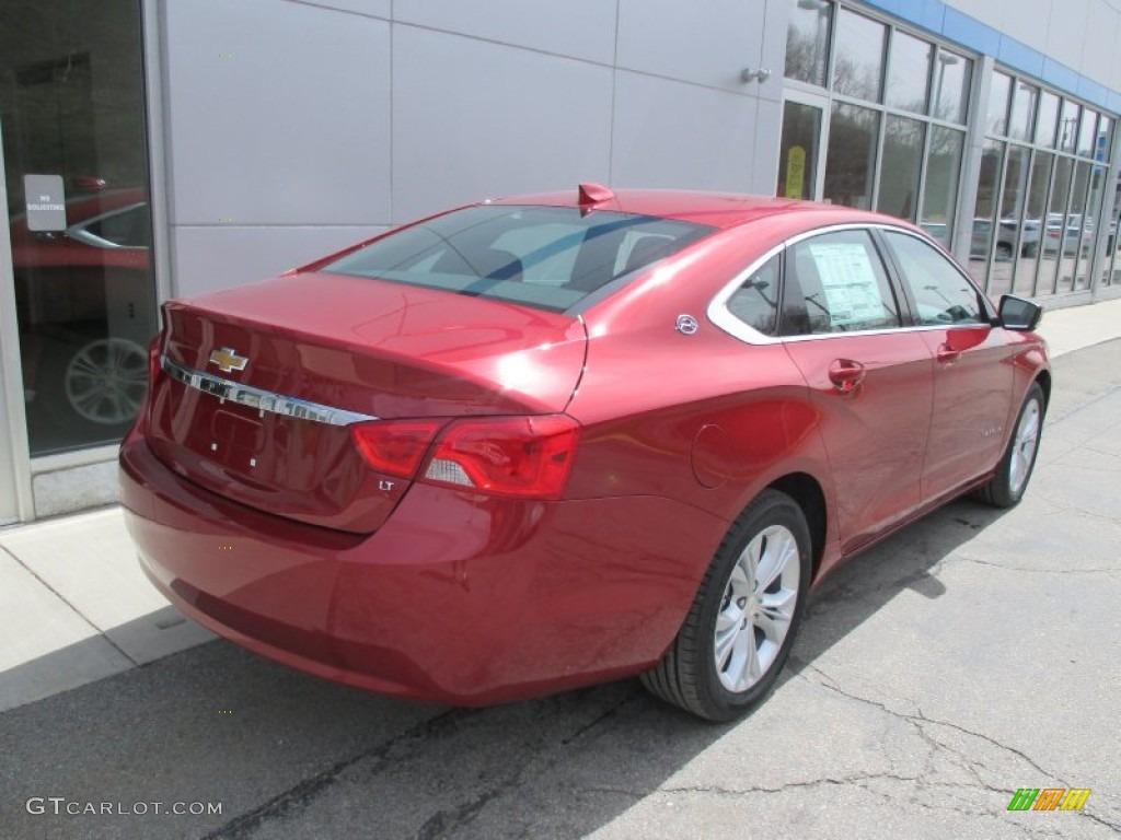 2015 Impala LTZ - Red Rock Metallic / Jet Black/Dark Titanium photo #3