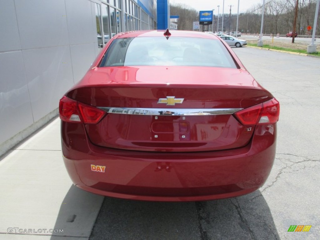 2015 Impala LTZ - Red Rock Metallic / Jet Black/Dark Titanium photo #4