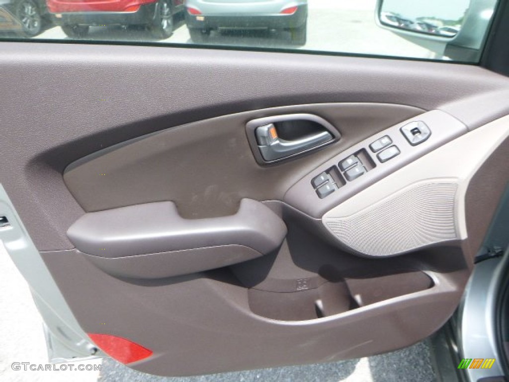 2015 Tucson SE AWD - Shadow Gray / Beige photo #15