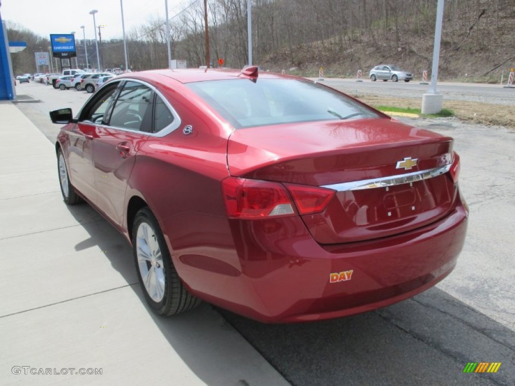 2015 Impala LTZ - Red Rock Metallic / Jet Black/Dark Titanium photo #6