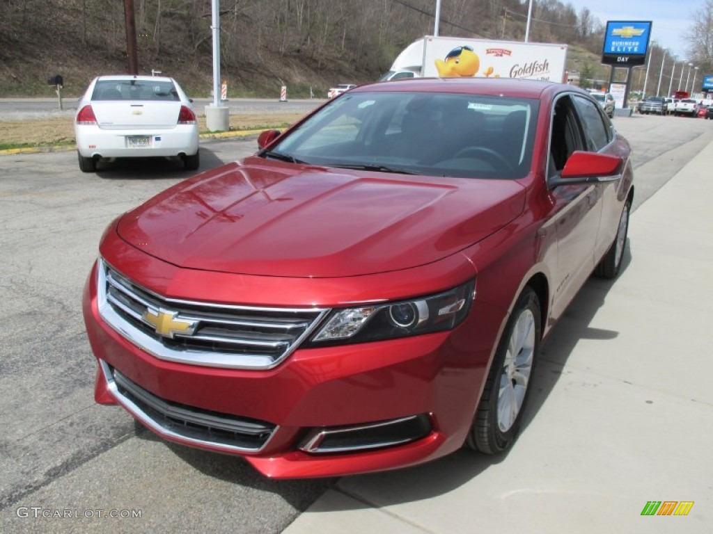 2015 Impala LTZ - Red Rock Metallic / Jet Black/Dark Titanium photo #7