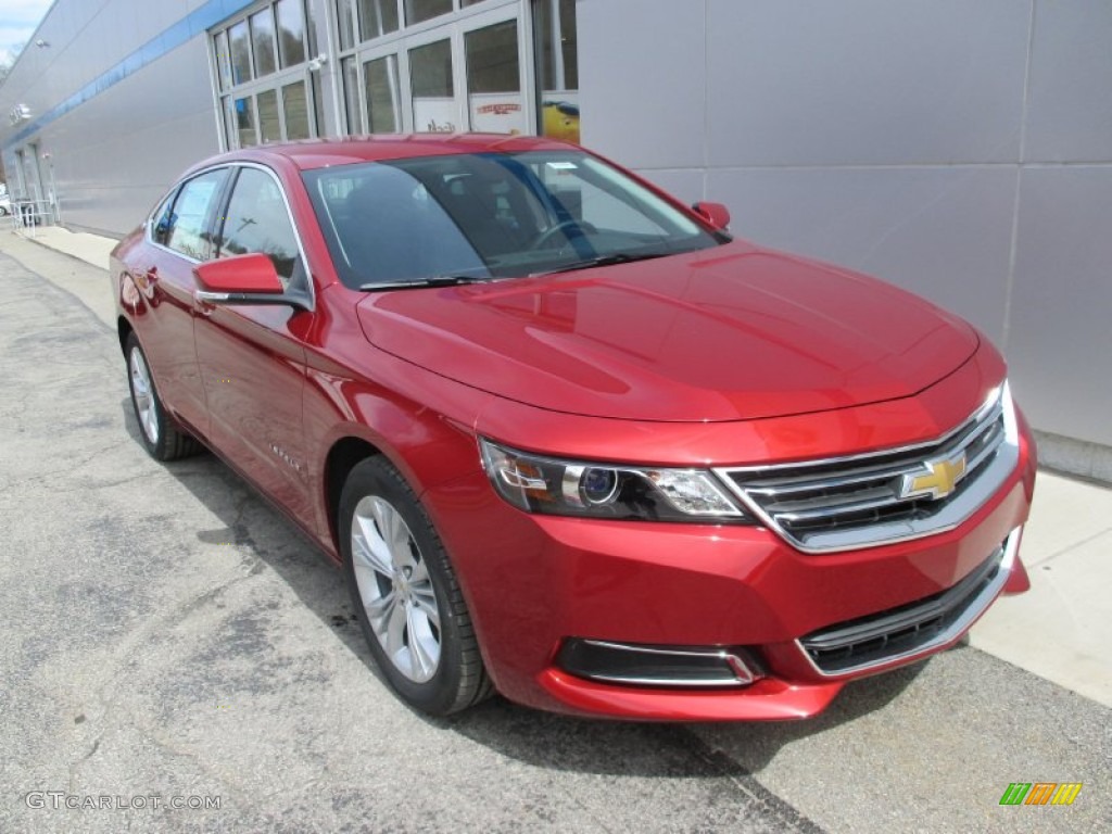 2015 Impala LTZ - Red Rock Metallic / Jet Black/Dark Titanium photo #9