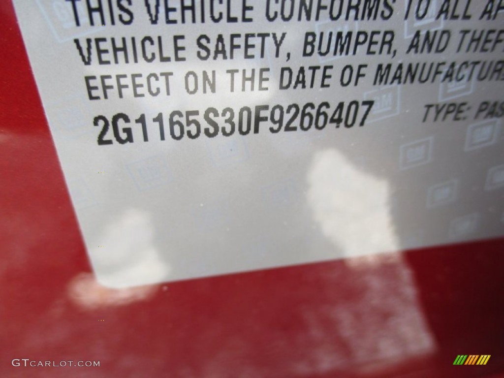 2015 Impala LTZ - Red Rock Metallic / Jet Black/Dark Titanium photo #19