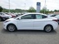 2016 White Hyundai Elantra SE  photo #6