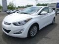 2016 White Hyundai Elantra SE  photo #8