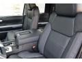 2015 Toyota Tundra Black Interior Front Seat Photo