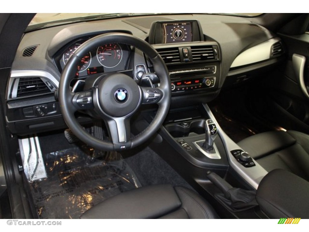 Black Interior 2014 BMW M235i Coupe Photo #104319917