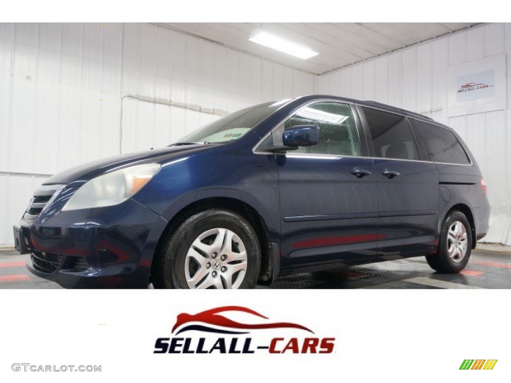 2006 Odyssey EX - Midnight Blue Pearl / Gray photo #1