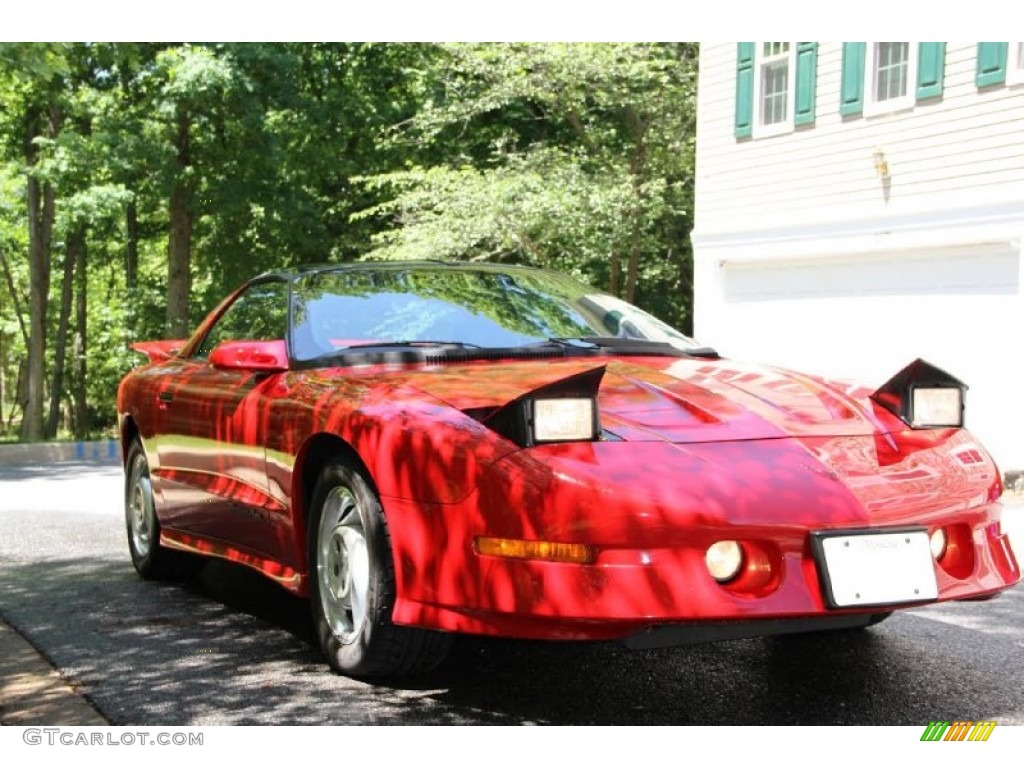 1994 Firebird Trans Am Coupe - Bright Red / Black photo #2