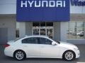 White Satin Pearl - Genesis 3.8 Sedan Photo No. 2