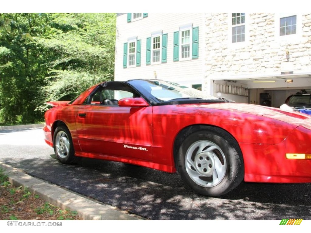 1994 Firebird Trans Am Coupe - Bright Red / Black photo #12