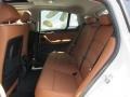2016 BMW X4 Saddle Brown Interior Rear Seat Photo