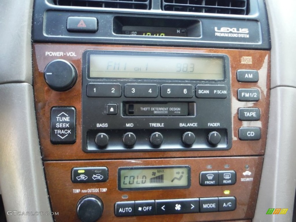 2000 ES 300 Sedan - Diamond White Pearl / Ivory photo #13