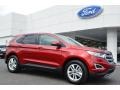 Ruby Red Metallic 2015 Ford Edge SEL Exterior