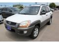 2007 Clear White Kia Sportage LX V6  photo #2