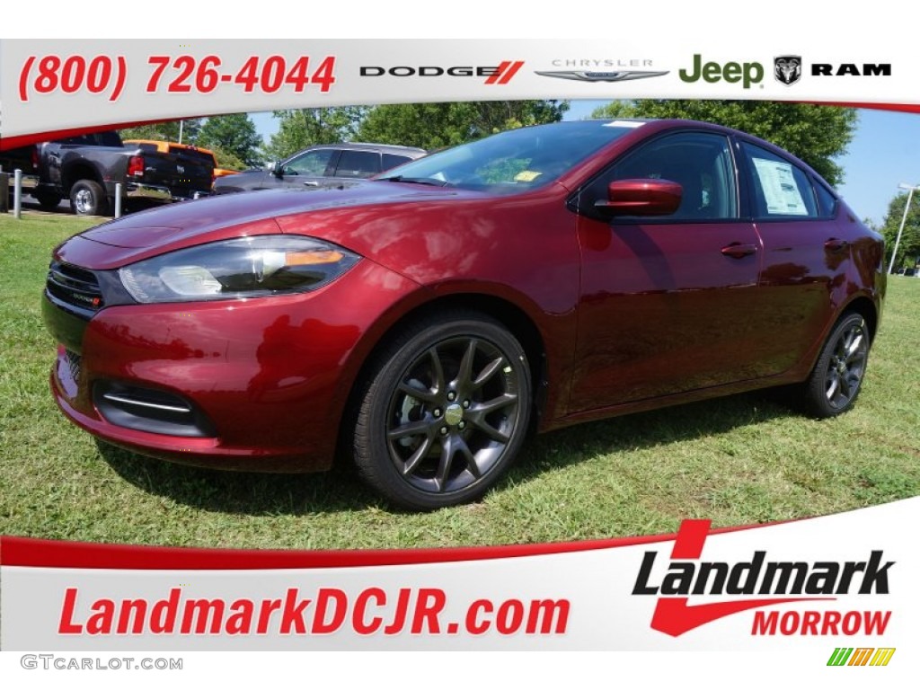 2015 Dart SE - Passion Red Pearl / Black photo #1