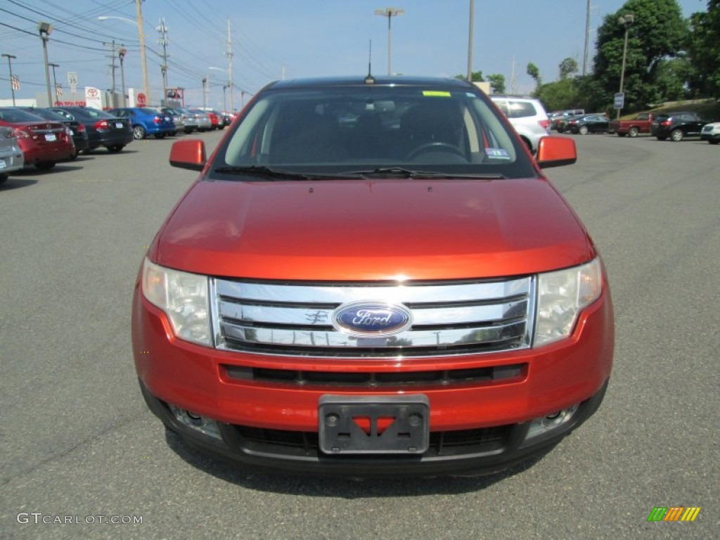 2007 Edge SEL AWD - Blazing Copper Metallic / Charcoal Black photo #3