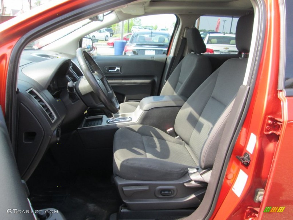 2007 Edge SEL AWD - Blazing Copper Metallic / Charcoal Black photo #11