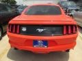 2015 Competition Orange Ford Mustang EcoBoost Coupe  photo #7