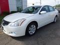 2012 Winter Frost White Nissan Altima 2.5 S  photo #1