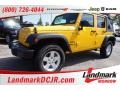 2015 Baja Yellow Jeep Wrangler Unlimited Sport 4x4  photo #1