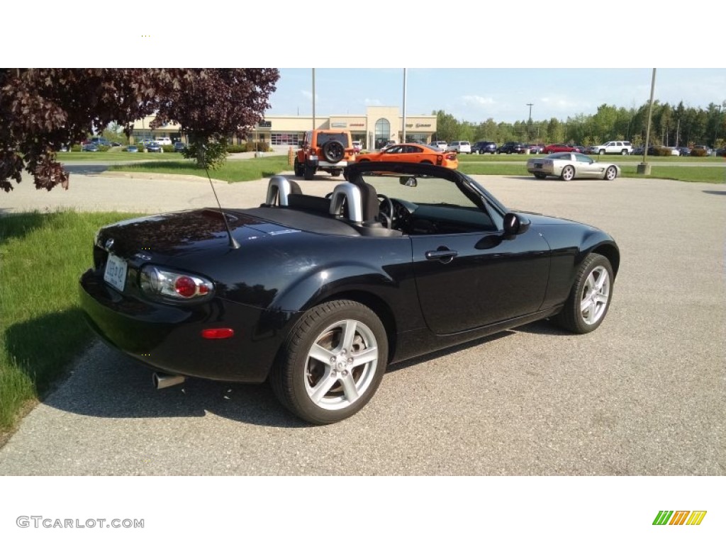 2008 MX-5 Miata Sport Roadster - Brilliant Black / Black photo #2