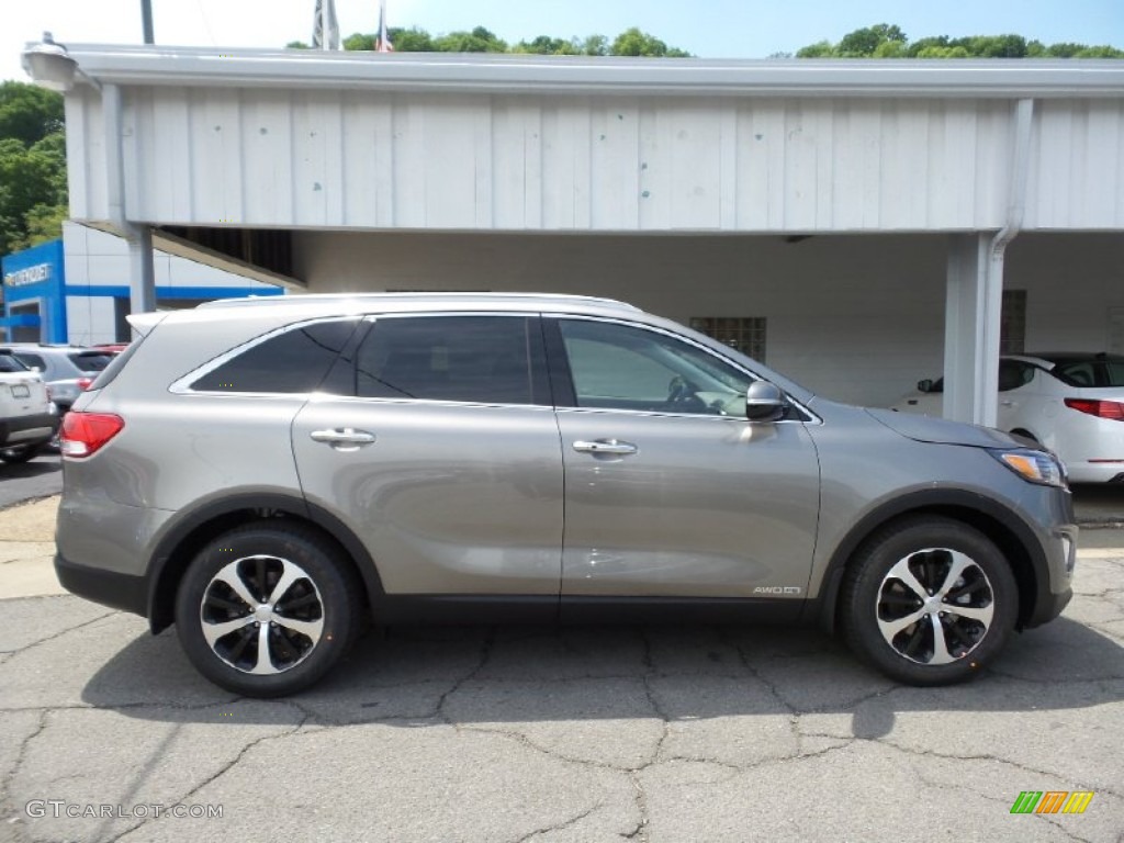 2016 Sorento EX V6 AWD - Platinum Graphite / Satin Black photo #1