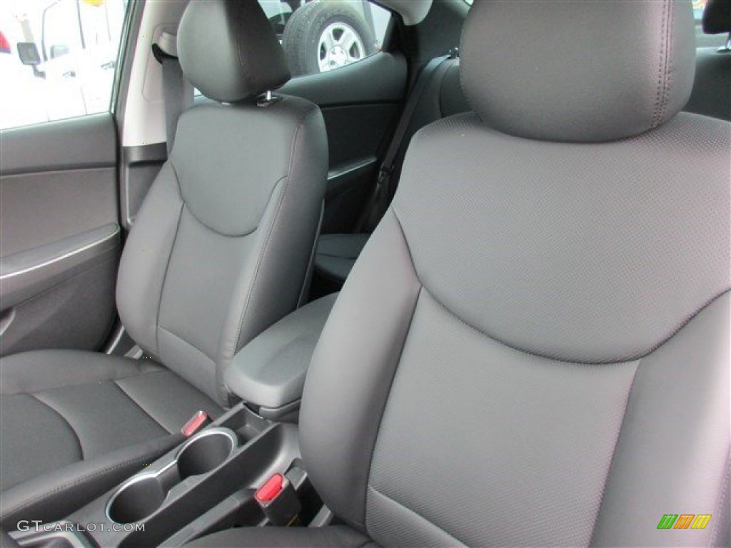 2015 Elantra Limited Sedan - Black Diamond / Black photo #9