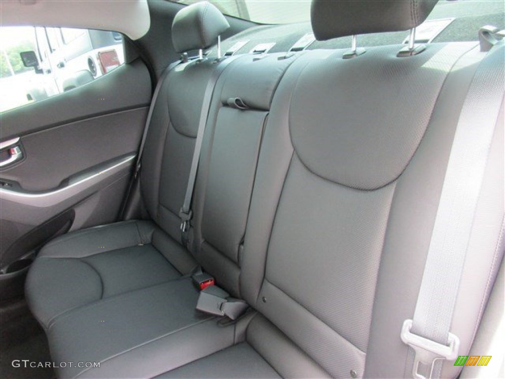 2015 Elantra Limited Sedan - Black Diamond / Black photo #10