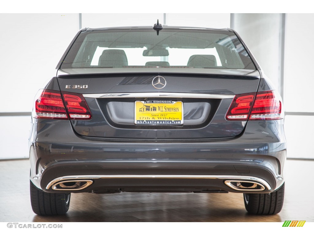 2016 E 350 Sedan - Steel Grey Metallic / Black photo #4